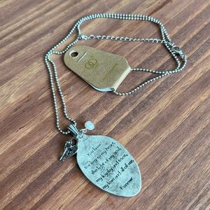 32” Detailed “SPOON” Adjustable Necklace